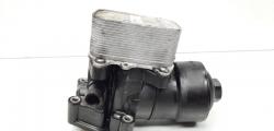 Carcasa filtru ulei cu racitor ulei, cod 03L115389C, 03L117021C, Skoda Octavia 2 Combi (1Z5), 1.6 TDI, CAY (id:601543)