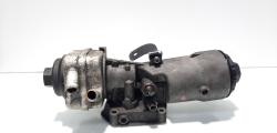 Carcasa filtru ulei cu racitor ulei, cod 045115389C, Audi A3 (8L1), 1.9 TDI, ATD (idi:604575)