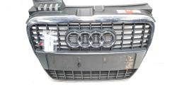 Grila bara fata centrala cu sigla, Audi A4 (8EC, B7) (idi:605557)