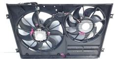 Grup electroventilatoare, cod 1K0121207AQ, VW Jetta 3 (1K2), 2.0 TDI, BMN (idi:610251)