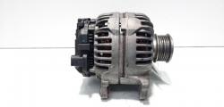 Alternator 140A, Bosch, cod 06F903023J, Audi A4 Avant (8ED, B7) 2.0 TDI, BRE (pr:110747)