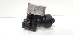 Carcasa filtru ulei cu racitor ulei, cod 03L115389H, 03L117021C, Skoda Superb II Combi (3T5), 1.6 TDI, CAY (idi:616648)