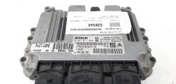 Calculator motor ECU, cod 9653958980, 0281011634, Citroen C4 (I) coupe, 1.6 HDI, 9HZ (idi:538544)