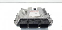 Calculator motor ECU, cod 9664843780, 0281013872, Citroen C4 (I) coupe, 1.6 HDI, 9HX (idi:612715)