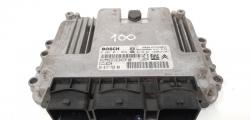 Calculator motor ECU, cod 9661773380, 0281011863, Peugeot Partner (II), 1.6 HDI, 9HX (idi:408281)