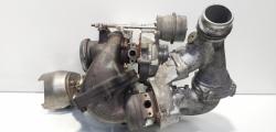 Turbosuflanta Biturbo, cod A6510902880, A6510905780, Mercedes Clasa C T-Model (S204) 2.2 CDI, OM651912, 4x4 (id:639355)