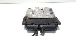 Calculator motor ECU, cod 03G906021QM, 0281014111, Vw Passat Variant (3C5), 1.9 TDI, BXE (idi:577175)