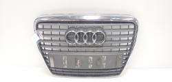 Grila bara fata centrala cu sigla, cod 4F0853651AQ, Audi A6 (4F2, C6) facelift (id:639123)