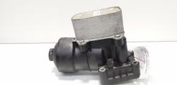 Carcasa filtru ulei cu racitor ulei, cod 03L115389C, 03L117021C, Audi A5 Sportback (8TA), 2.0 TDI, CJC (idi:643787)