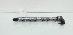 Rampa injectoare cu senzori, cod 7801656-01, 0445214134, Bmw 3 (E90) 2.0 diesel, N47D20A (id:653491)