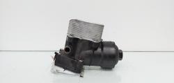 Carcasa filtru ulei cu racitor ulei, cod 03L115389C, 03L117021C, Audi A4 (8K2, B8), 2.0 TDI, CGL (id:659119)