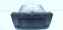 Radio cd cu mp3 si card, cod 1Z0035156G, Skoda Octavia 2 (1Z3) (idi:664695)