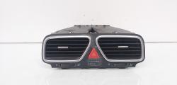 Grila aer bord centrala cu buton avarii, cod 1Q0819735C, Vw Eos (1F7, 1F8) (id:666135)