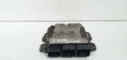 Calculator motor ECU, cod 9666571380, Peugeot 206 SW, 1.6 HDI, 9HZ (idi:664267)