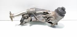 Carcasa filtru ulei cu racitor ulei, cod GM12992593, Opel Signum, 1.8 benz, Z18XER (id:672676)