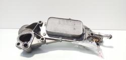 Carcasa filtru ulei cu racitor ulei, cod GM12992593, Opel Astra H Twin Top, 1.8 benz, Z18XER (idi:672676)