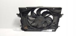 Electroventilator cu releu, cod 214818009R, Dacia Sandero 2, 1.5 DCI, K9K612 (id:676121)