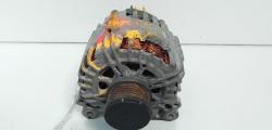 Alternator 180A Valeo, cod 03L903023E, Audi A3 Cabriolet (8P7), 2.0 TDI, CBA (idi:664946)