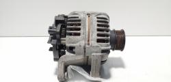 Alternator 100A, cod GM13229984, Opel Astra H Twin Top, 1.6 benz, Z16XER (idi:627091)