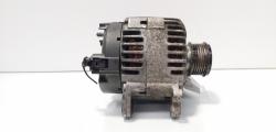 Alternator 140A, Valeo, cod 06F903023C, Seat Altea XL (5P5, 5P8)  2.0 TDI, AZV (idi:648609)