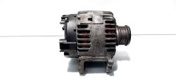 Alternator 140A, Valeo, cod 06F903023C, Skoda Superb II (3T4) 2.0 TDI, BKD (idi:525176)