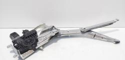 Macara cu motoras stanga usa fata, cod GM13132220, Opel Zafira B (A05) (id:681721)