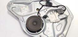 Macara cu motoras usa stanga spate, Vw Golf 6 Variant (AJ5) (id:681727)
