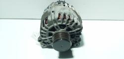 Alternator 140A Valeo, cod 03L903023F, VW Golf 5 Plus (5M1), 2.0 TDI, CBD (idi:650826)