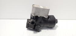 Carcasa filtru ulei cu racitor ulei, cod 03L115389C, 03L117021C, VW Golf 6 Cabriolet (517), 2.0 TDI, CFH (idi:684740)