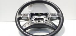 Volan piele cu comenzi, cod A2464601503, Mercedes Clasa C (W204) (id:689223)