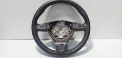 Volan piele cu comenzi, cod 3C8419091BE, VW Passat (362) (id:690127)