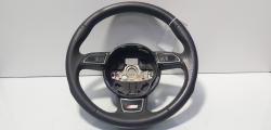 Volan piele cu comenzi, cod 8K0419091CA, Audi A4 Avant (8K5, B8) (id:690129)