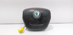 Airbag volan, cod 5J0880201K, Skoda Fabia 2 (5J, 542) (id:697092)