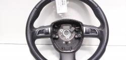 Volan piele cu padele si comenzi, cod 8P0419091, Audi Q5 (8RB) (id:697320)