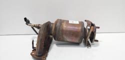 Catalizator, cod 03D131701E, 03D178BA, Skoda Fabia 2 (5J, 542), 1.2 benz, BZG (id:702077)