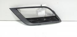 Grila proiector ceata stanga, cod 6J0853665F, Seat Ibiza 5 (6J5) (id:706637)