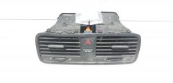 Grila aer bord centrala cu buton avarii, cod 5L0820951, Skoda Yeti (5L) (id:707977)