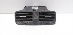 Grila aer bord centrala cu buton de avarii, cod 5L0820951, Skoda Yeti (5L) (id:708653)