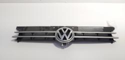Grila bara fata centrala cu sigla, cod 1J0853651H, VW Golf 4 Cabriolet (1E7) (idi:705267)