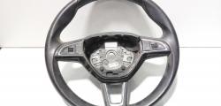 Volan piele cu comenzi, cod 5L0419091G, Skoda Yeti (5L) (id:709149)