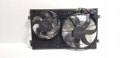 Grup electroventilator, cod 1K0121207T, Vw Golf 5 Variant (1K5) 1.9 TDI, BLS (id:708542)