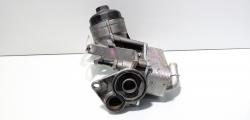 Carcasa filtru ulei cu racitor ulei, cod 6740273586, 897385813, Opel Astra J, 1.7 CDTI, A17DTR  (id:711735)