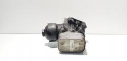 Carcasa filtru ulei cu racitor ulei, cod 03L115389G, Audi A3 (8P1) 2.0 TDI, CFF (id:715365)