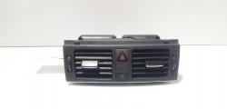 Grila aer bord centrala cu buton avarii, Mercedes Clasa C (W204) (id:716205)