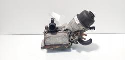 Carcasa filtru ulei cu racitor ulei, cod GM55238292, Opel Astra J Combi, 1.3 CDTI, A13DTR (idi:717870)
