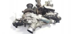 Turbosuflanta biturbo, cod 8513566, 8513568, Bmw X5 (F15, F85) 2.0 diesel, B47C20B (id:718739)