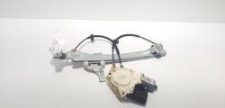 Macara cu motoras usa stanga spate, cod 827210008R, Renault Megane 3 Combi (idi:715977)