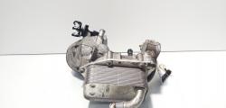 Carcasa filtru ulei cu racitor ulei, cod 6740273568, 897385813, Opel Astra J 1.7 CDTI, A17DTR (id:719203)