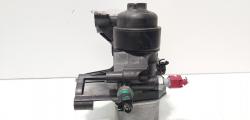 Carcasa filtru ulei cu racitor ulei, cod 03N115389K, 03N117021, Seat Leon ST Combi (5F8), 2.0 TDI, DFGA (idi:683979)