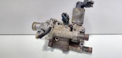 Egr cu corp termostat, cod GM24445720, GM24418432, Opel Astra H 1.6 benz, Z16XEP (id:721791)